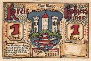 Német Birodalom / Weimari Köztársaság / Hofgeismar D.N. 25Pf + 50Pf + 75Pf + 1M + 1,5M összesen 5klf...