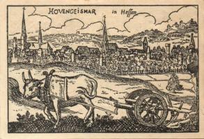 Német Birodalom / Weimari Köztársaság / Hofgeismar D.N. 25Pf + 50Pf + 75Pf + 1M + 1,5M összesen 5klf...