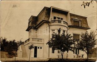 1932 Budapest XI. Sashegy, Surin villa (?). Trutzl Rózsi levele, photo (EB)