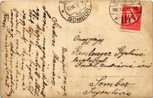 1932 Budapest XI. Sashegy, Surin villa (?). Trutzl Rózsi levele, photo (EB)