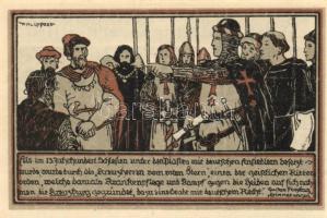 Német Birodalom / Weimari Köztársaság / Kreuzburg D.N. 1M(3x) 3klf db, teljes sor T:I