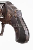 Női ridikül pisztoly colt típusú. XIX. sz. Liege. 12 cm Hatástalanított. rugó nélkül