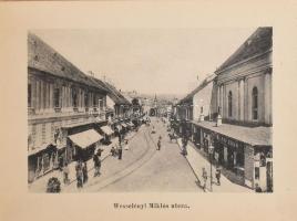 cca 1910 Kolozsvár, leporelló 16 db fekete-fehér képpel (Krudy fényképész felvételei), Kolozsvár, St...