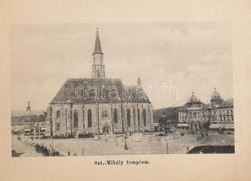 cca 1910 Kolozsvár, leporelló 16 db fekete-fehér képpel (Krudy fényképész felvételei), Kolozsvár, St...