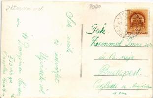 1941 Újvidék, Novi Sad; Pétervárad vár, felrobbantott híd romjai / Grad Petrovaradin / Festung Peter...