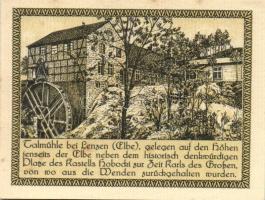 Német Birodalom / Weimari Köztársaság / Lenzen D.N. 50Pf(3x) + 75Pf(3x) 6klf db, teljes sor T:I