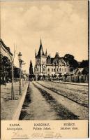 1922 Kassa, Kosice; Jakab palota. D.K.E. / Jakabov dom / palace