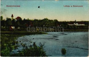 1923 Balatonkenese, látkép a Balatonról. Rosenthal Dávid kiadása (fa)