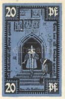 Német Birodalom / Weimari Köztársaság / Merseburg 1921. 5Pf + 10Pf + 20Pf + 50Pf(6x) összesen 10klf ...