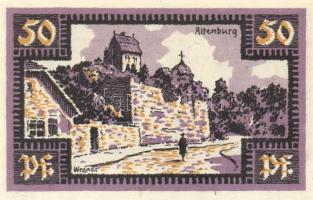 Német Birodalom / Weimari Köztársaság / Merseburg 1921. 5Pf + 10Pf + 20Pf + 50Pf(6x) összesen 10klf ...