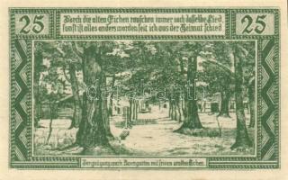 Német Birodalom / Weimari Köztársaság / Neuhaus 1921. 10Pf + 25Pf + 50Pf 3klf db, teljes sor T:I