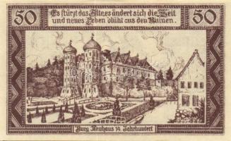 Német Birodalom / Weimari Köztársaság / Neuhaus 1921. 10Pf + 25Pf + 50Pf 3klf db, teljes sor T:I