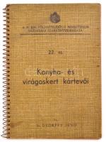 K. Györffy Jenő: Konyha- és virágoskert kártevői. Bp., 1939, Növényvédelem és Kertészet. Kiadói spirál-kötés, kissé foltos borítóval, foltos címlapon intézményi bélyegzővel, helyenként kissé foltos lapokkal.