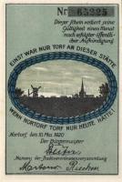 Német Birodalom / Weimari Köztársaság / Nortof 1920. 25Pf + 50Pf + 75Pf 3klf db, teljes sor T:I
