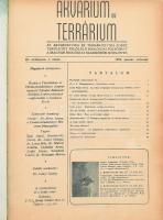 1956-1959 Akvárium és Terrárium folyóirat I-IV teljes évfolyamai. A III-IV. évfolyam félvászon-kötés...