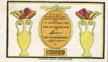 Német Birodalom / Weimari Köztársaság / Osterhorn D.N. 20Pf + 30f + 40Pf + 60Pf + 70Pf + 80Pf 6klf d...