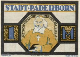 Német Birodalom / Weimari Köztársaság / Padeborn 1921. 50Pf + 75Pf + 1M + 2M 4klf db, teljes sor T:I