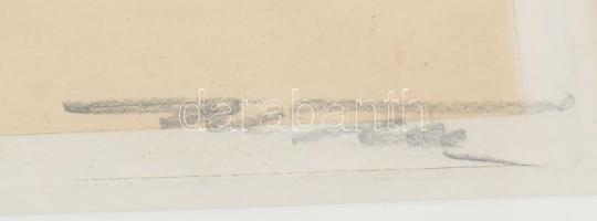 Boris O'Klein (1893-1985): Soir L'Ouverture. (Esti megnyitó) Karikatúra. Színezett rézkarc...