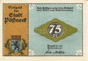 Német Birodalom / Weimari Köztársaság / Pößneck D.N. 20Pf(3x) + 25Pf(2x) + 50Pf(2x) + 75Pf(3x) össze...