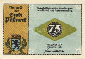 Német Birodalom / Weimari Köztársaság / Pößneck D.N. 20Pf(3x) + 25Pf(2x) + 50Pf(2x) + 75Pf(3x) össze...