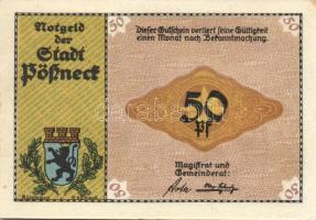 Német Birodalom / Weimari Köztársaság / Pößneck D.N. 20Pf(3x) + 25Pf(2x) + 50Pf(2x) + 75Pf(3x) össze...