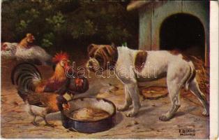 Dog and rooster s: F. Dorno (EK)