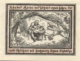 Német Birodalom / Weimari Köztársaság / Pritzwalk 1922. 50Pf(2x) + 75Pf(2x) + 1M(2x) + 1,50M(2x) + 2...