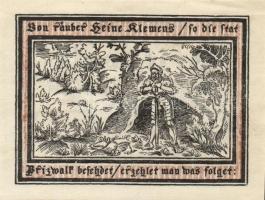 Német Birodalom / Weimari Köztársaság / Pritzwalk 1922. 50Pf(2x) + 75Pf(2x) + 1M(2x) + 1,50M(2x) + 2...