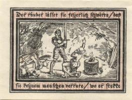 Német Birodalom / Weimari Köztársaság / Pritzwalk 1922. 50Pf(2x) + 75Pf(2x) + 1M(2x) + 1,50M(2x) + 2...