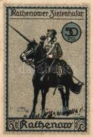 Német Birodalom / Weimari Köztársaság / Rathenow D.N. 50Pf + 75Pf + 80Pf + 90Pf 4klf db, teljes sor T:I