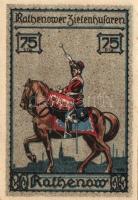 Német Birodalom / Weimari Köztársaság / Rathenow D.N. 50Pf + 75Pf + 80Pf + 90Pf 4klf db, teljes sor ...