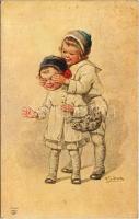 1930 Children art postcard. Primus W.L.B. 1214. (3 Dess.) s: W. Fialkowska (EK)