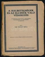 Dr. Hankó Béla: A halbetegségek és az ellenük való védekezés. Bp.,1923, Studium. Kiadói papírkötés, szakadozott borítóval.