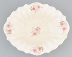 Angol kínálótál, porcelán, jelzett, hibátlan, 32x26 cm