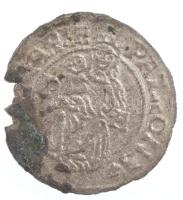1529R-A Denár Ag "I. János" (0,41g) T:1- patina, kitörés Hungary 1529R-A Denar Ag "Jo...