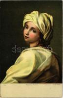 1918 Beatrice Cenci / Stengel art postcard. litho s: Guido Reni (EK)