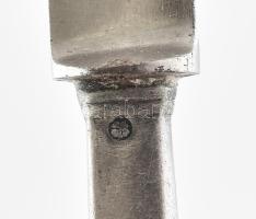 Ezüst (Ag) nyelű gyümölcsös készlet, jelzett, 13-15cm