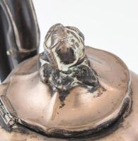 Ezüst (Ag) kanna, jelzett, m: 17,5cm bruttó: 348g
