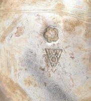 Ezüst (Ag) kanna, jelzett, m: 17,5cm bruttó: 348g