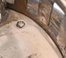 Ezüst (Ag) kanna, jelzett, m: 17cm bruttó: 399g