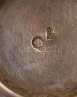 Ezüst (Ag) cukor szóró, jelzett, m: 14,5cm nettó: 180g