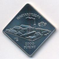 2022. 2000Ft Cu-Ni "Richter Gedeon" kapszulában, színes MNB tájékoztatóval T:BU