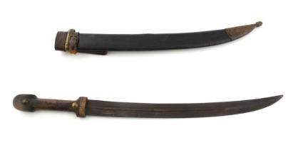 1916 Saska. Kozák kard. Korának megfelelő állapotban. h: 64 cm