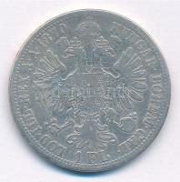 Ausztria 1870A 1Fl Ag "Ferenc József" T:3 Austria 1870A 1 Florin Ag "Franz Joseph&quo...
