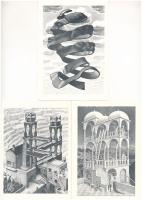 Maurits Cornelis Escher - 5 db modern képeslap