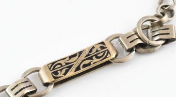 Fém óralánc, h: 22 cm