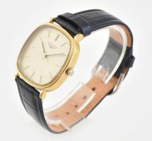 Longines mechanikus karóra, kis kopásokkal, működik, d: 33mm