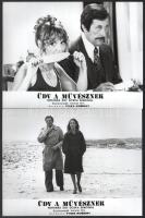 cca 1980 előtt készült ,,Üdv a művésznek" című francia film jelenetei és szereplői, 13 db vinta...