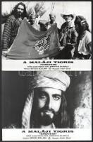 cca 1976 ,,A maláji tigris - Sandokan" című film jelenetei és szereplői (köztük Kabir Bedi), 15...
