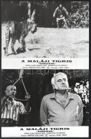 cca 1976 ,,A maláji tigris - Sandokan" című film jelenetei és szereplői (köztük Kabir Bedi), 15...